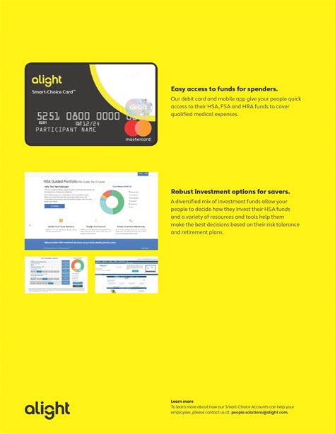 alight smart-choice card app|smart choice alight phone number.